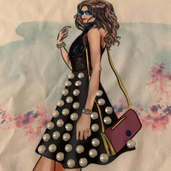 Barcode Clothing Glamour Lightweight Top Tunic Size L - Picture 4 of 8